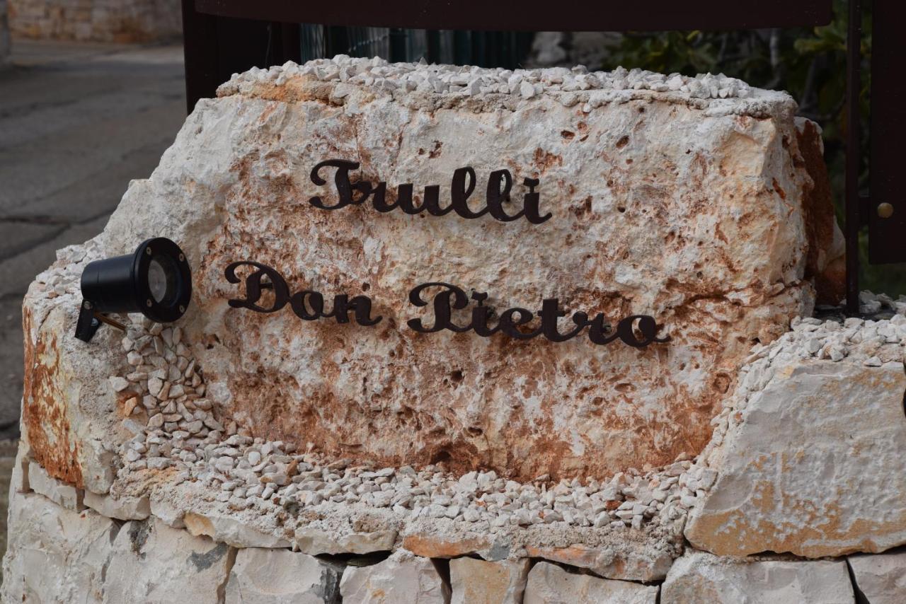 Gasthaus Trulli Don Pietro Castellana Grotte Exterior foto